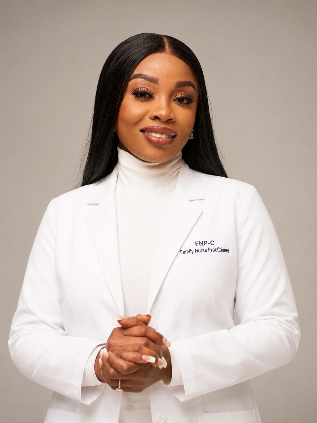 Professional headshot of Louisa Asamoah Mensah, FNP-C